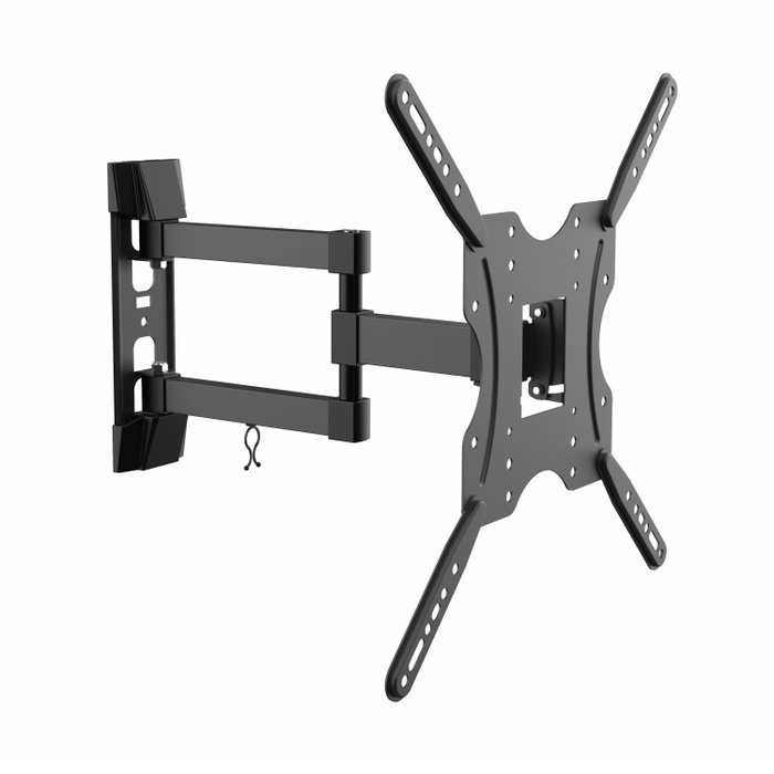 AISENS SOPORTE ECO GIRATORIO, INCLINABLE PARA MONITOR/TV 30KG (3 PIVOTES) DE 32-55, NEGRO AISENS SOPORTE ECO GIRATORIO, INCLINABLE PARA MONITOR/TV 30KG (3 PIVOTES) DE 32-55, NEGRO