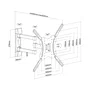Aisens Soporte de Pared Eco Giratorio e Inclinable 32-55 pulgadas
