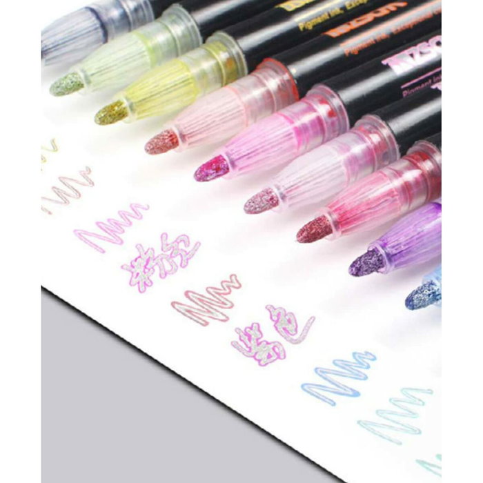 Alex Bog Outliner Rotuladores Doble Línea Bicolor Neón y Pastel Estuche 21 ud Alex Bog Outliner Rotuladores Doble Línea Bicolor Neón y Pastel Estuche 21 ud