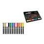 ARTIST BY ALEX BOG Estuche 12 Rotuladores Acrylic Markers Colores Surtidos