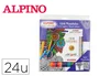 ALPINO Set de Dibujo Color Experience con 24 Lápices y Libro de 120 Mandalas