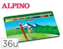 Alpino Lápices de Colores Multicolor con Estuche Metálico de 36 Unidades