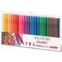 Alpino Color Experience Dual Artist Estuche de 24 Rotuladores Colores Surtidos con Doble Punta de Pincel y Fina de 0,7 mm