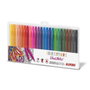 Alpino Color Experience Dual Artist Estuche de 24 Rotuladores Colores Surtidos con Doble Punta de Pincel y Fina de 0,7 mm