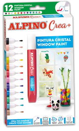 Pintura Para Cristal Alpino Estuche De 12