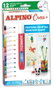 ALPINO Estuche de 12 Pinturas Efecto Cristal con Aplicador