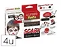 Alpino Barra de Maquillaje Scary Caja 4 Colores Surtidos con Pincel y Folleto