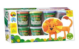 ALPINO Pasta Modelar Baby Dough 6x85 gr.