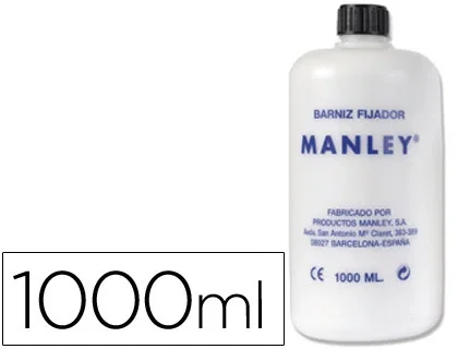 Manley Barniz Fijador Acabado Brillante 1000 ml Manley Barniz Fijador Acabado Brillante 1000 ml