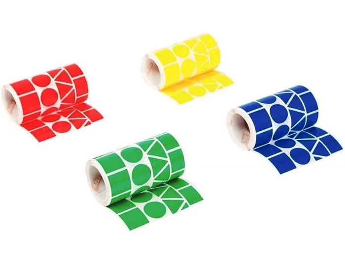Apli Gomets Geométricos XL 5428 unidades, 4 rollos surtidos Apli Gomets Geométricos XL 5428 unidades, 4 rollos surtidos