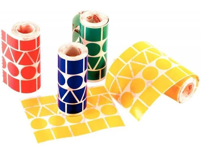 Apli Gomets Geométricos XL 5428 unidades, 4 rollos surtidos Apli Gomets Geométricos XL 5428 unidades, 4 rollos surtidos