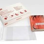 Apli Forro de Libros con Solapa Ajustable 295mm PVC 130 Micras, Transparente, Caja de 100 Unidades