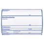 APLI Rollo de 200 Etiquetas de Envío Blanco sobre Azul 82x109 mm