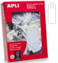 Apli Etiquetas Colgantes Blancas con Hilo 11x29 mm, Caja de 1.000 Unidades