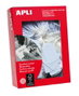 Apli Etiquetas Colgantes de Cartulina con Hilo 13x34 mm, Caja de 1.000 unidades