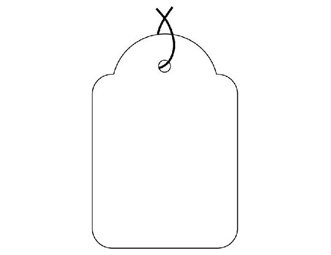 Apli Etiquetas Colgantes con Hilo 13x20 mm Blanco Caja de 1000 uds. Apli Etiquetas Colgantes con Hilo 13x20 mm Blanco Caja de 1000 uds.