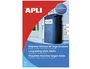 Apli Etiquetas Adhesivas Poliester Resistente a la Intemperie para Impresora Laser 210x297 mm