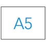 Apli Etiquetas Adhesivas A5 Blancas Cantos Rectos