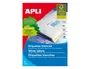 Apli Etiquetas Adhesivas 70x42,4mm Blanco 100 Hojas