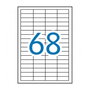 Apli Etiquetas Adhesivas Blancas 48,5x16,9mm 100 Hojas