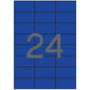 Apli Etiquetas Adhesivas Azules 70x37mm Cantos Rectos