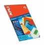 Apli Etiquetas Adhesivas Rojas 70x37mm Cantos Rectos