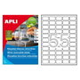 Apli Etiquetas Removibles 36,8x23,8mm Blanco (100 Hojas)