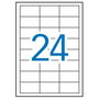 Apli Etiquetas Removibles Blancas 64,6 x 33,8 mm (2.400 unidades)