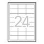 Apli Etiquetas Removibles Blancas 64,6 x 33,8 mm (2.400 unidades)
