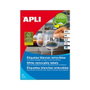 Apli Etiquetas Adhesivas Blancas 97x42,4mm Removibles