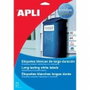 Apli Etiquetas Adhesivas de Poliéster Blanco Resistentes a la Intemperie 210x297 mm