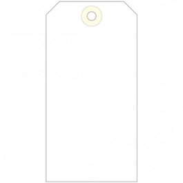 Apli Etiquetas Colgantes con Arandela Crema 125x63mm