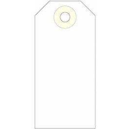 Apli Etiquetas Colgantes con Arandela 100x51mm Crema