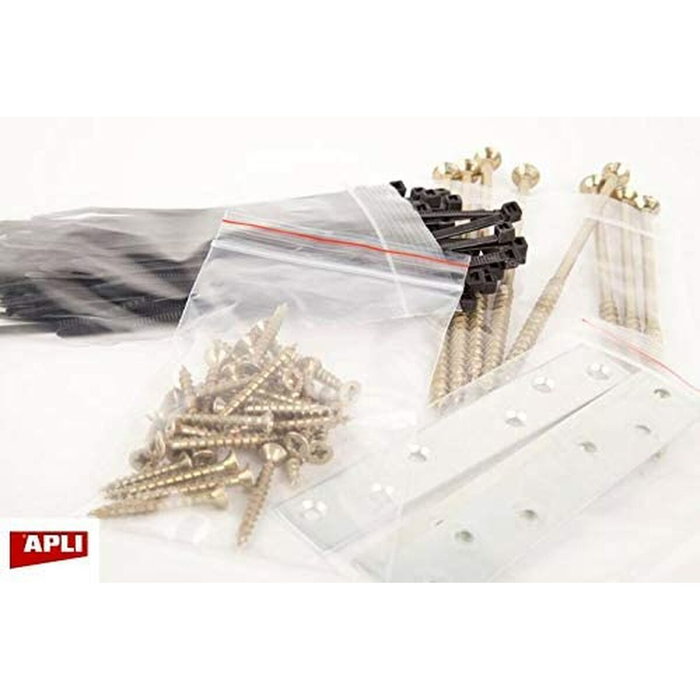 Apli Bolsas de Autocierre Transparentes 250 x 350 mm, Pack 100 Ud Apli Bolsas de Autocierre Transparentes 250 x 350 mm, Pack 100 Ud