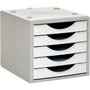 Archivo 2000 Módulo Organizador Ecogreen 5 Cajones Blanco Pastel