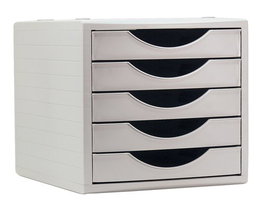 Archivo 2000 Módulo Archivotec 5 Cajones Gris