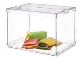 Archivo 2000 Urna Electoral "Premium" Modelo Oficial 310x440x315 mm Metacrilato Plegable