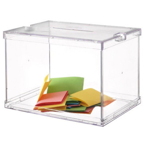 Archivo 2000 Urna Electoral Plegable Metacrilato Transparente