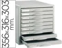 Archivo 2000 Fichero sobremesa 8409c 9 cajones 356x316x303 mm gris