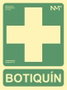 Archivo 2000 Señal de Botiquín Fotoluminiscente Verde