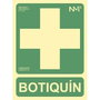 Archivo 2000 Señal de Botiquín Fotoluminiscente Verde