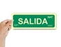Archivo 2000 Pack de 2 Señales de Salida Fotoluminiscentes Verde PVC