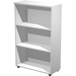 Artexport Estantería Media Presto Abierta con 2 Estantes Regulables en Blanco