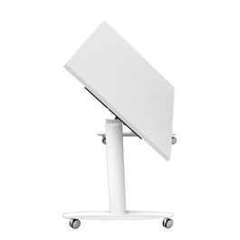 Artexport Mesa Multifuncional Taxi 160 Patas Metal Ruedas Tapa Abatible 25mm Blanco