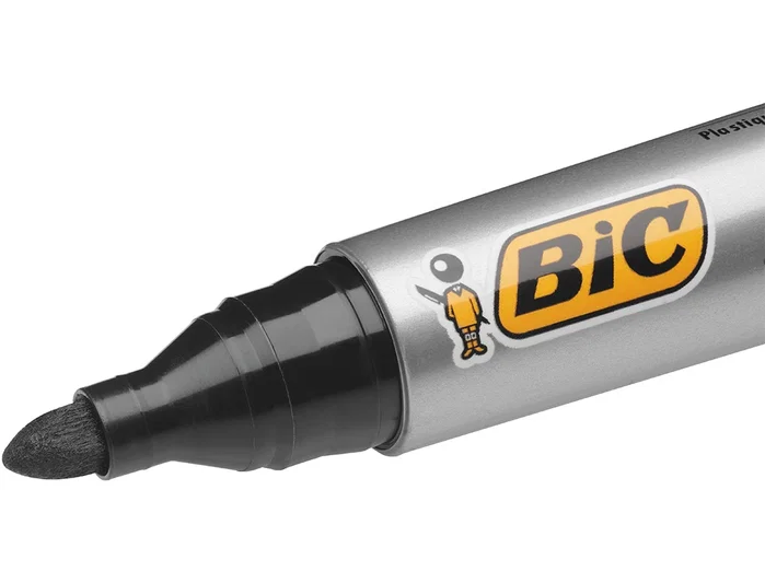 Bic Marcador Permanente Marking 2000 Punta Redonda Azul Caja 12 Ud