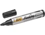 Bic Marcadores Permanentes Marking 2000 Negros, Caja de 12 Unidades