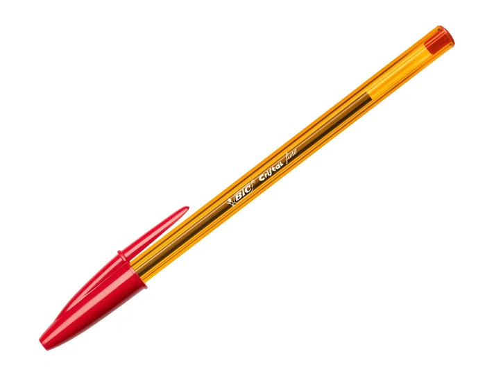 Bic Bolígrafo Cristal Original Fine Rojo Caja 50 UD