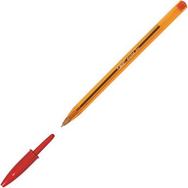Bic Bolígrafo Cristal Original Fine Rojo Caja 50 Unidades