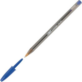 Bic Bolígrafo Cristal Large Azul, Caja de 50 Unidades