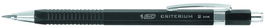 Portaminas Bic Criterium 2 Mm Cuerpo Negro (Set de 12)